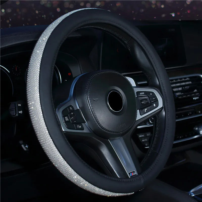 Pretty Icy Steering Wheel Cover